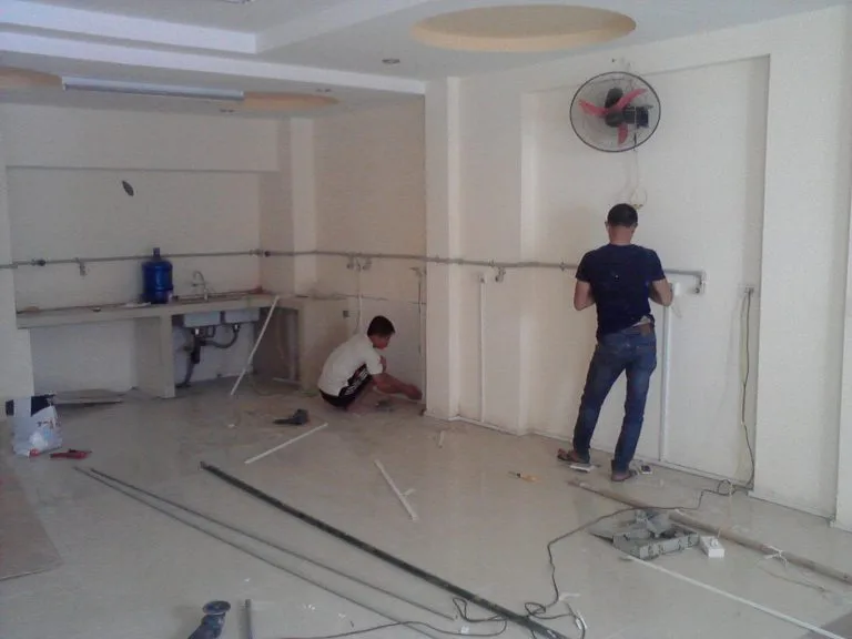 thi công đường điện tại nhà