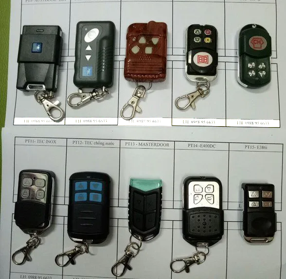 thay remost cửa cuốn