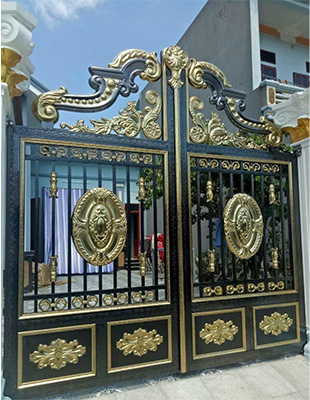 cổng sắt cửa sắt tại lâm đồng