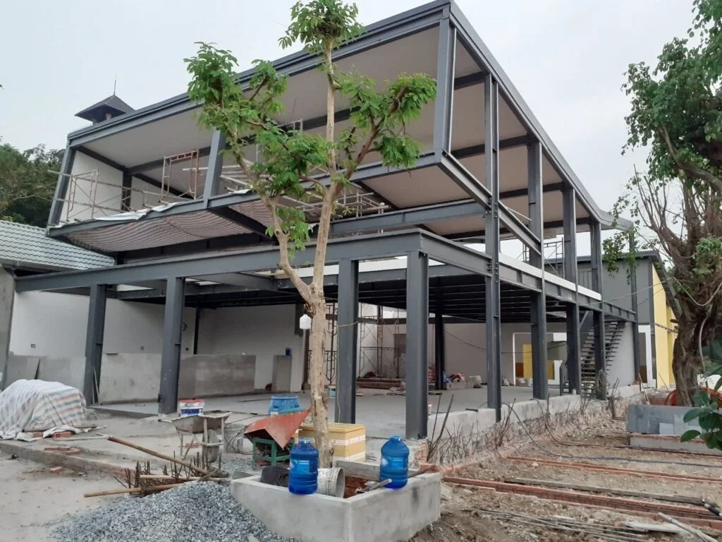 nhà tiền chế tại madagui lâm đồng