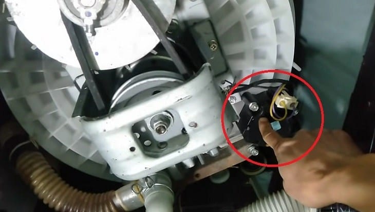 hỏng bơm xả máy giặt